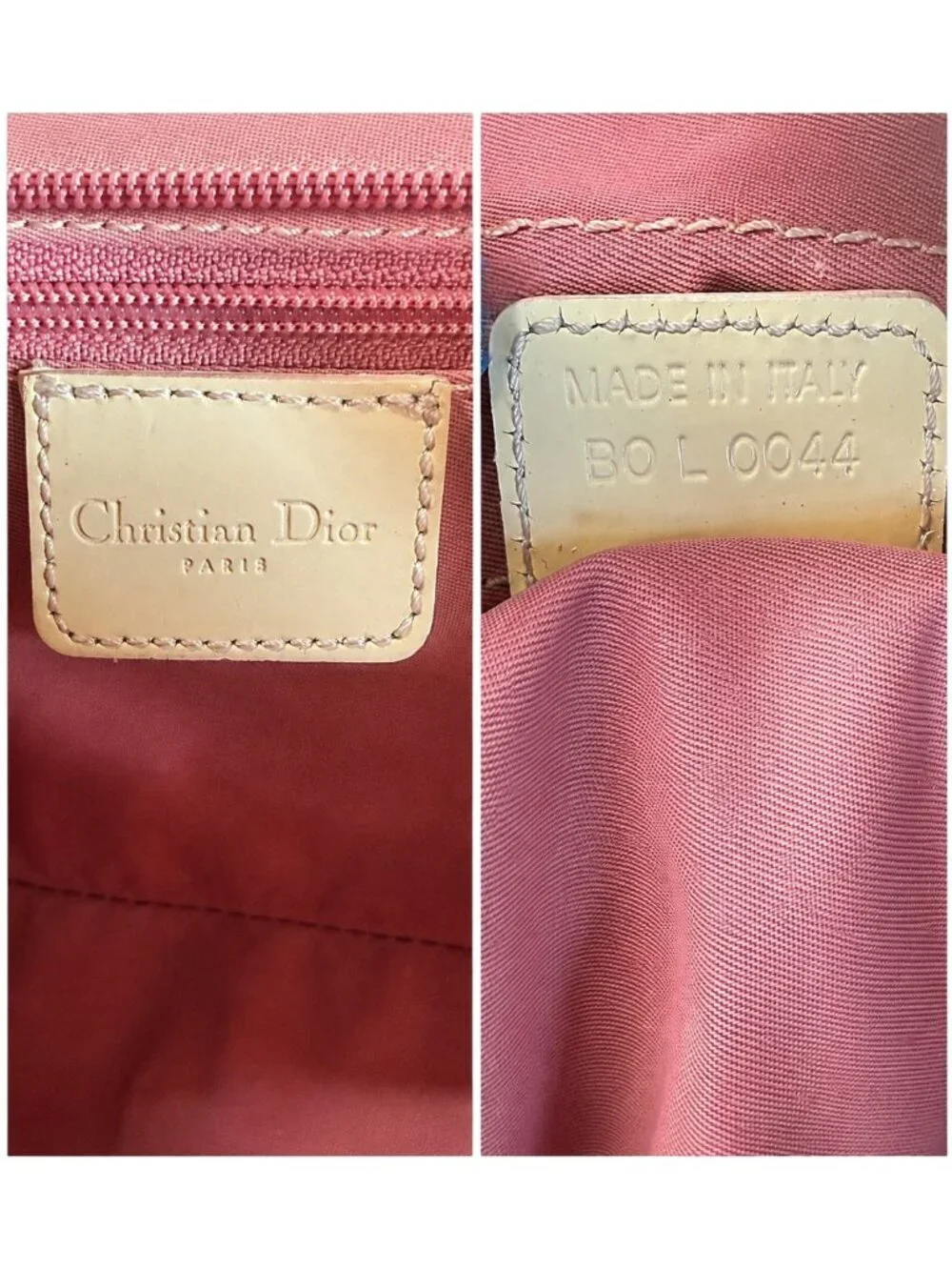Christian Dior Vintage Y2K Girly No. 1 Trotter Monogram Flower Bag with COA